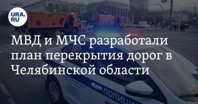 МВД и МЧС разработали план перекрытия дорог в Челябинской области