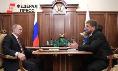 В Кремле подтвердили встречу Владимира Путина и Рамзана Кадырова