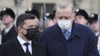 Президент Турции Эрдоган прибыл с визитом в Киев