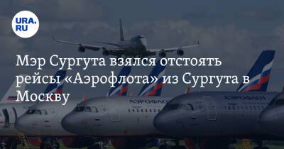 Мэр Сургута взялся отстоять рейсы «Аэрофлота» из Сургута в Москву