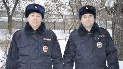 Ульяновские полицейские спасли детей из огня