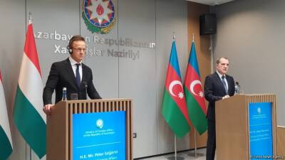 Главы МИД Азербайджана и Венгрии проводят совместную пресс-конференцию - Прямая трансляция (ФОТО)