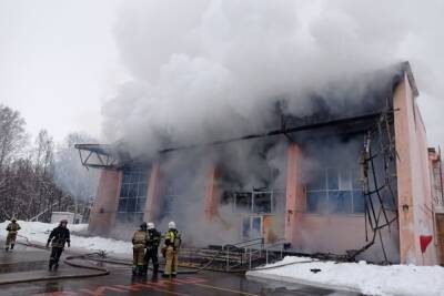 В Пензенской области случился пожар в клубе санатория «Нива»