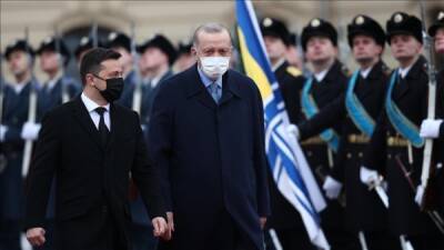 Президент Турции прибыл на Украину