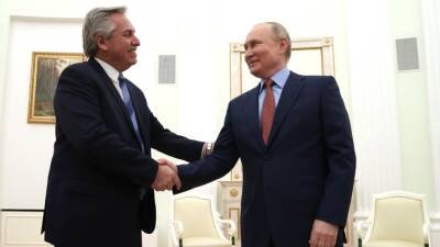 Путин: Аргентина – один из ключевых партнеров России в Латинской Америке