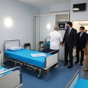 В Запорожской областной больнице открыли госпитальное отделение