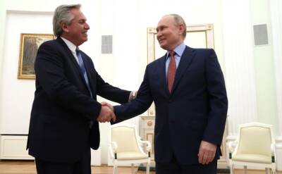 Президент Аргентины заявил о братских связях с Россией