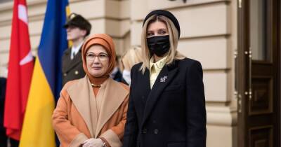 Зеленская восхитила изысканным образом на встрече с турецким президентом и его супругой