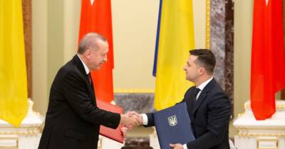 Визит Эрдогана в Киев: подписано восемь двусторонних документов