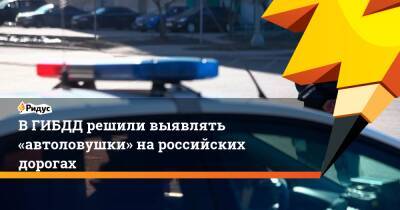 В ГИБДД решили выявлять «автоловушки» на российских дорогах