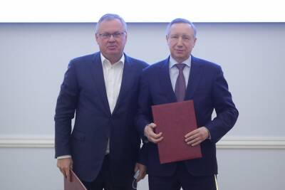 Беглов и Костин подписали дорожную карту на строительство нового корпуса больницы Боткина