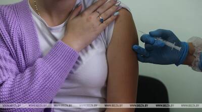 Полный курс вакцинации против коронавируса прошли 48,5% белорусов