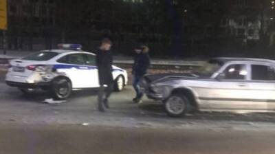 В Воронеже произошло ДТП с участием машины военной полиции