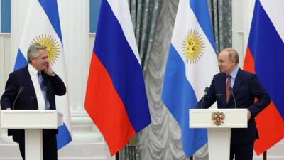 Регистрация «Спутника V» и экономическое сотрудничество: что обсудили на переговорах Путин и президент Аргентины