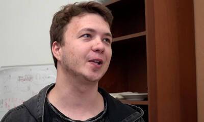 Роман Протасевич намерен подать в суд на Ryanair из-за посадки самолета в Минске