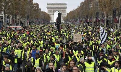 Французские власти заподозрили RT France в неправильном освещении протестов «желтых жилетов»