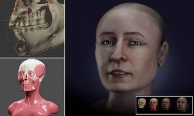 Лицо женской мумии VII века до нашей эры удалось восстановить криминалистам (фото) - lenta.ua - Украина - Швейцария - Австралия - Египет - Реконструкция