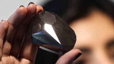 Самый крупный черный бриллиант выставлен на торги Sotheby’s