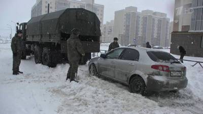 В Самарской области ликвидируют последствия мощного снегопада, который обрушился на регион