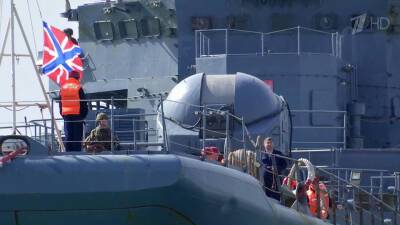 Группировка российского флота в рамках учений ВМФ прибыла в Сирию