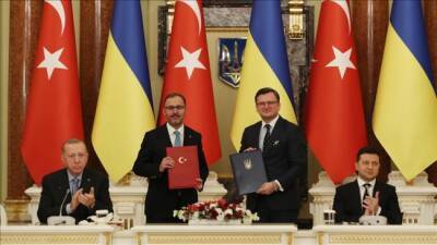 Турция и Украина подписали 8 соглашений
