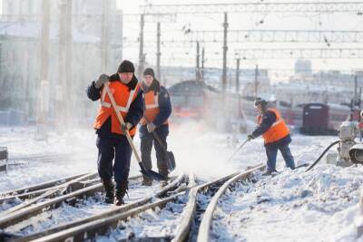 Порядка 3 млн кубометров снега вывезено со станций и перегонов ГЖД с начала зимы