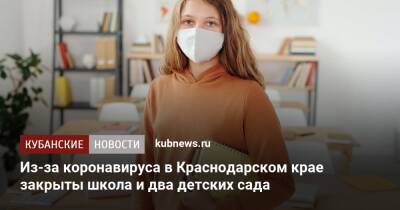 Из-за коронавируса в Краснодарском крае закрыты школа и два детских сада
