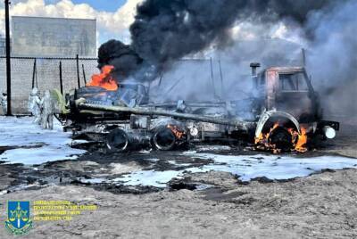 Пожар в военной части: В Рубежном сообщено о подозрении двум военнослужащим и двум гражданским