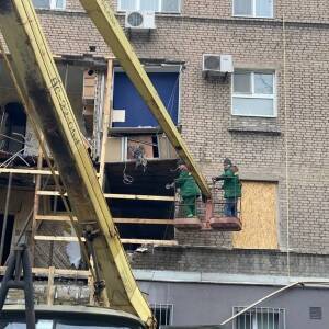 В Запорожье выделили 1,4 млн гривен на ремонт в доме, где произошел взрыв