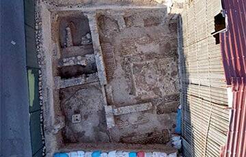 Археологи обнаружили виллу 6-го века с необычной мозаикой