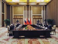 Трехчасовые переговоры Путина и Си Цзиньпина завершились