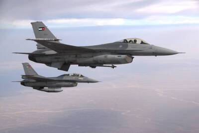Госдепартамент США одобрил продажу Иордании истребителей F-16