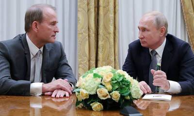Журнал Time написал статью о близкой дружбе Путина и Медведчука, а также о преследовании лидера ОПЗЖ в Украине