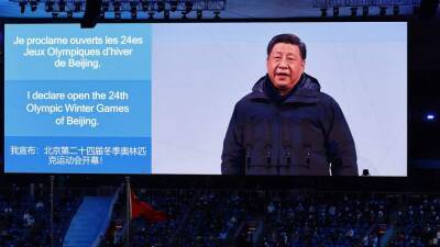 Председатель КНР объявил зимние Олимпийские игры открытыми