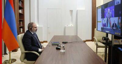Пашинян в ходе онлайн-встречи с Алиевым заявил о важности мирного договора