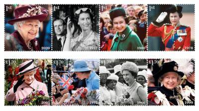 Royal Mail выпустил юбилейные марки в честь Елизаветы II