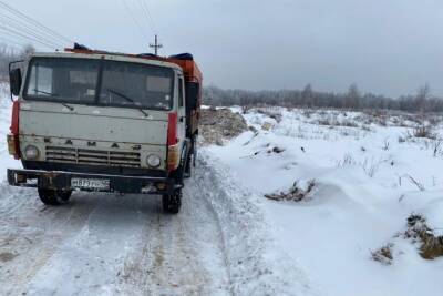 В Курске зафиксировали два факта незаконного складирования снега