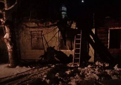 На пожаре в Касимовском районе пострадали люди