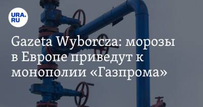Gazeta Wyborcza: морозы в Европе приведут к монополии «Газпрома»