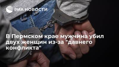 В Пермском крае суд арестовал мужчину, убившего двух женщин из-за "давнего конфликта"