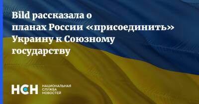 Bild рассказала о планах России «присоединить» Украину к Союзному государству