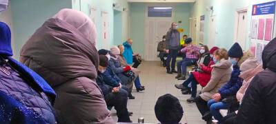 За неделю более 5 тысяч заболевших пришли за помощью в поликлинику №1 в Петрозаводске