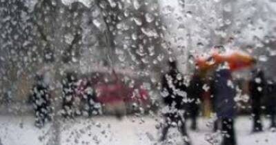 Потепление до +5 и снег с дождем: прогноз погоды в Украине на субботу (КАРТА)