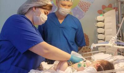 Врачи ОКБ №1 спасли новорожденного с аномалией сердца
