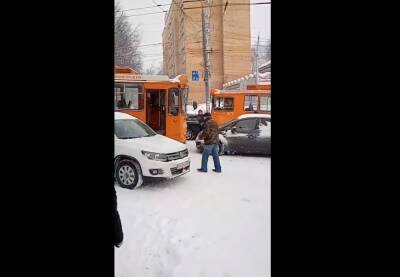 Два троллейбуса столкнулись в Советском районе