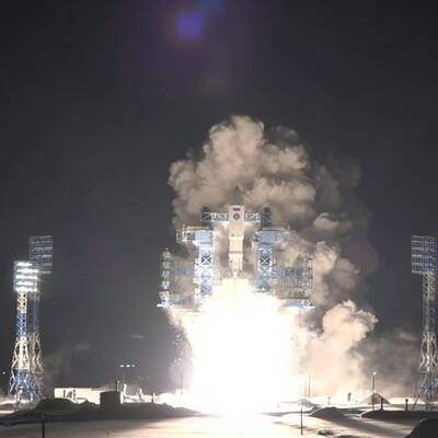 С космодрома Плесецк запустили "Союз-2.1а"