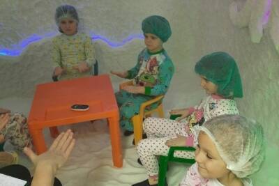 В одном из детсадов Белгородской области открыли соляную пещеру