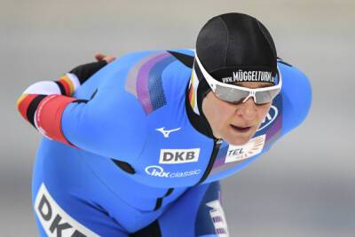 Немецкая конькобежка Клаудиа Пехштайн стала самой взрослой участницей Олимпиады