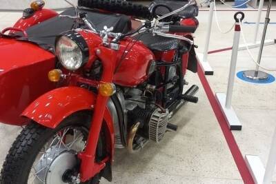 Мотоциклом пополнилась экспозиция музея пожарной охраны