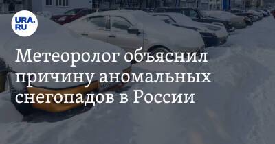 Метеоролог объяснил причину аномальных снегопадов в России